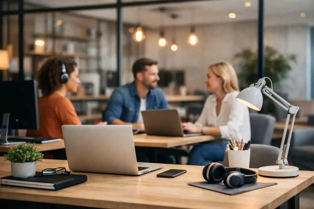 Espacios de coworking equipados que sí resuelven