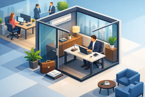 Oficinas privadas para operar con formalidad