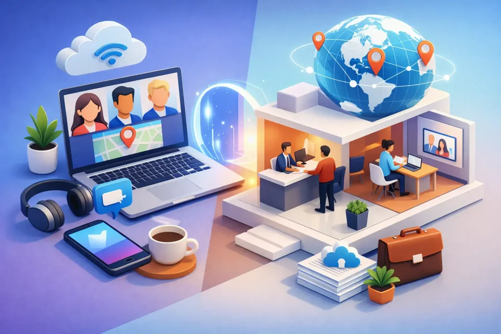 Qué es una oficina virtual y cómo funciona