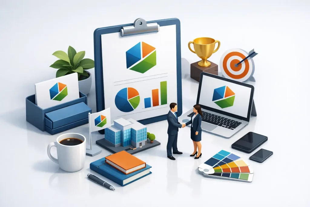 Imagen corporativa para emprendedores sólida