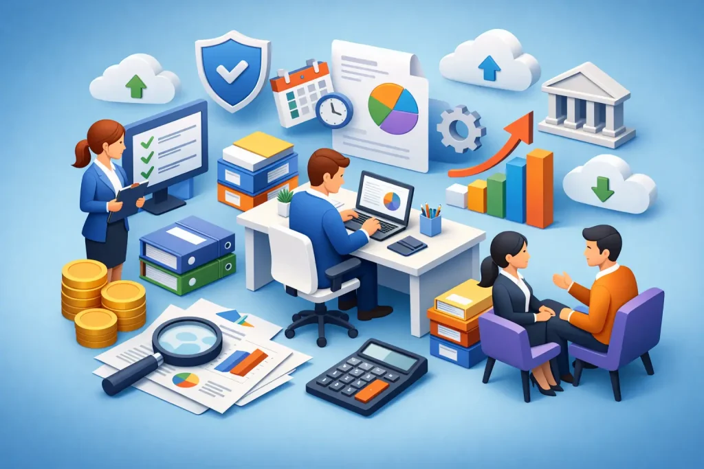 Servicios administrativos para pymes que sí resuelven